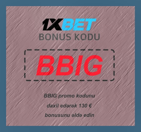 Böyük 1xbet kodu illüstrasiyası