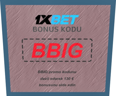 Böyük 1xbet aktivləşdirmə kodu illüstrasiyası