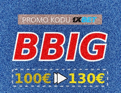 Böyük 1xbet voucher code illüstrasiyası