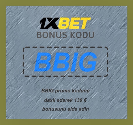 Böyük 1xbet mobil kupon kodu illüstrasiyası