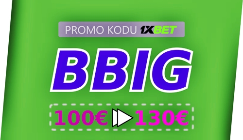 Böyük 1xbet promo kodu daxil edin illüstrasiyası