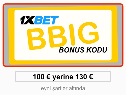 Böyük 1xbet depozit bonusu yoxdur illüstrasiyası