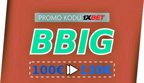 Böyük 1xbet promo kod generatoru illüstrasiyası