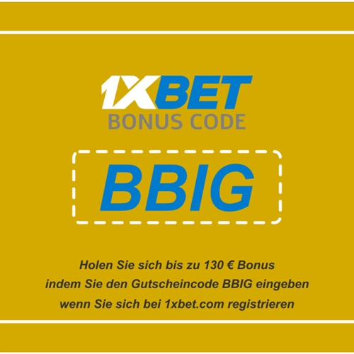 1xBet Bonus Illustration in groß