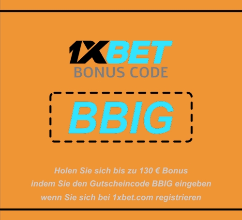 1xBet Bonus von 100 Euro Illustration in groß