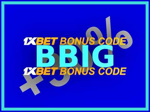 1xBet Willkommensbonus Illustration in groß