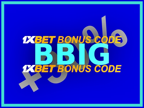 1xBet Willkommensbonus Illustration in groß