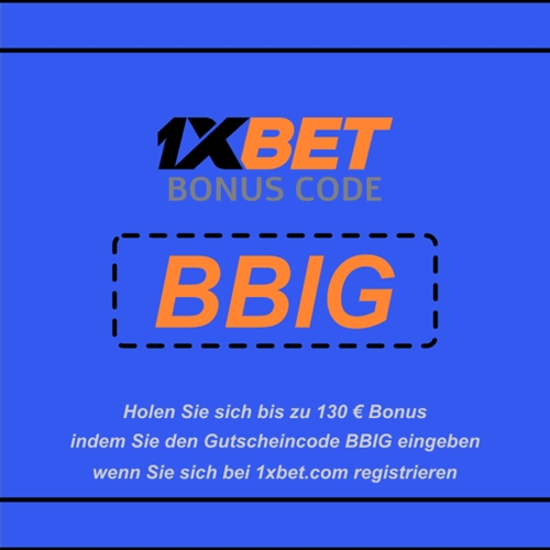 1xBet Freitag Bonus Illustration in groß