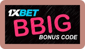 Illustration of 1xbet first deposit bonus in big format