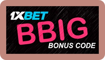 Illustration of 1xbet first deposit bonus in big format