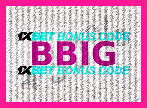 Illustration of 1xbet promo code 2025 in big format