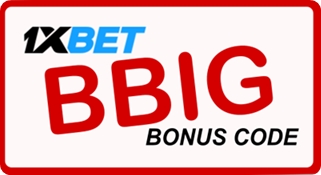 Illustration of 1xbet.mobi promo code in big format