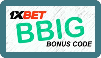 Illustration of 1xbet bonus without deposit in big format