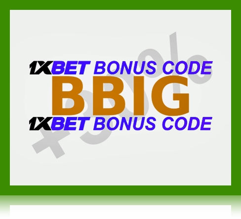 Illustration of 1xbet promo code for africa in big format