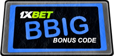 Illustration of Promo code at 1xbet from Sierra Leone in big format