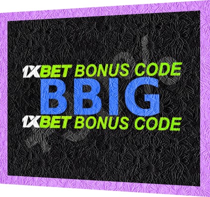 Illustration of The promo code 1xbet from October in big format
