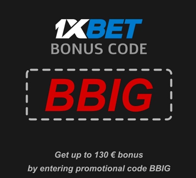 Illustration of Welcome bonus to the eSport at 1xbet in big format