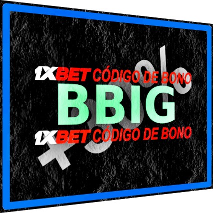 Ilustración de Código de registro del casino 1xbet en grande