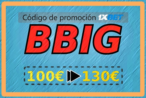 Ilustración de 1xbet oferta de bienvenida en grande