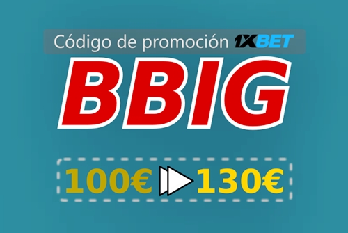 Ilustración de 1xbet códigos de bonos de casino en grande