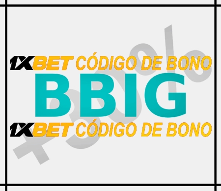 Ilustración de Código de bonificación 1xbet en grande