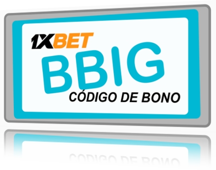 Ilustración de Código de bonificación para 1xbet en grande