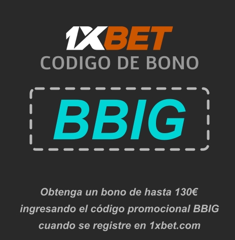 Ilustración de 1xbet bono de recomendación en grande