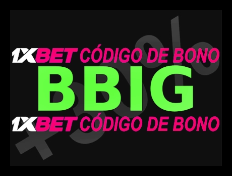 Ilustración de 1xbet código sms en grande