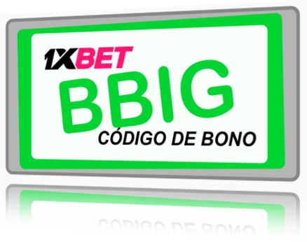 Ilustración de 1xbet código de activación en grande