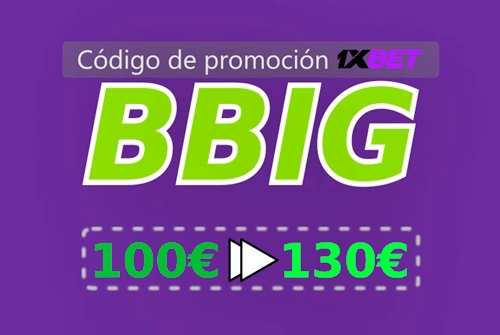 Ilustración de 1xbet código de promoción código gratuito en grande