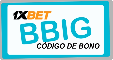 Ilustración de 1xbet voucher code en grande