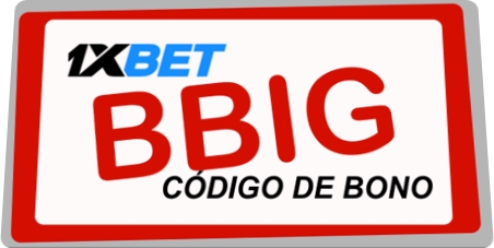 Ilustración de 1xbet.mobi código de promoción en grande