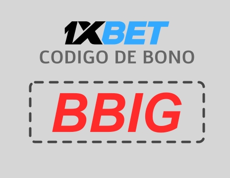 Ilustración de código promocional 1xbet de cumpleaños en grande