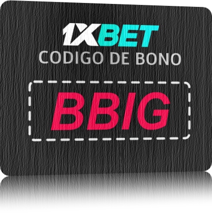 Ilustración de 1xbet código promocional México en grande