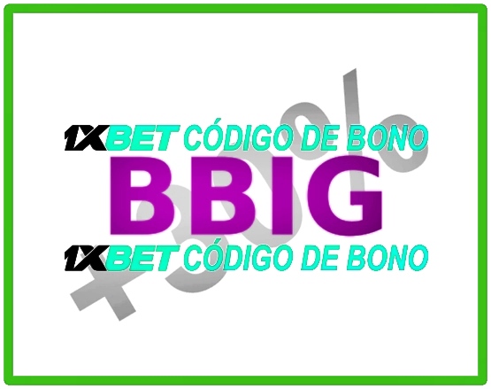 Ilustración de 1xbet introducir código de promoción en grande