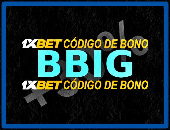 Ilustración de Quiero un código de promoción 1xbet en grande