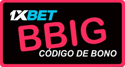 Ilustración de 1xbet co código de promoción en grande