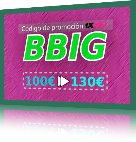 Ilustración de 1xbet código promocional Chile en grande