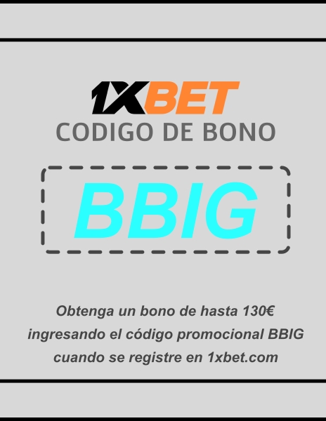 Ilustración de 1xbet puntos de bonificación por apuesta en grande