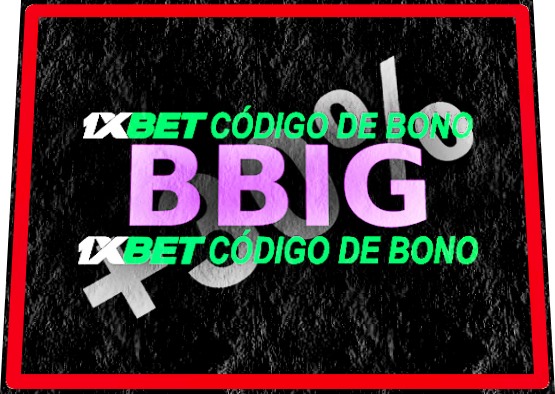 Ilustración de código promocional toto 1xbet en grande