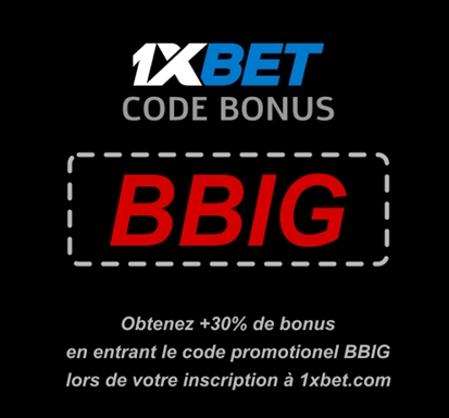 Illustration de 1xbet no deposit bonus code en grand