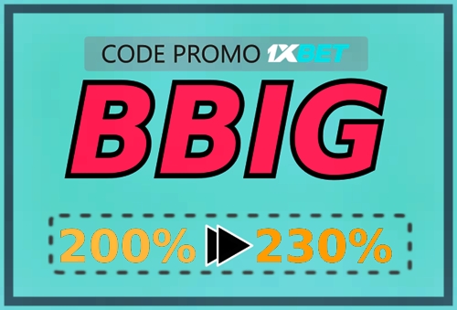 Illustration de 1xbet mobile code promo en grand