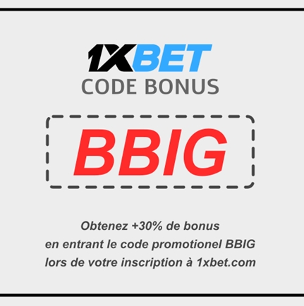 Illustration de 1xbet Senegal code promo en grand