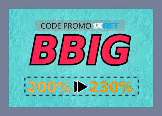 Illustration de 1xbet promo-code en grand