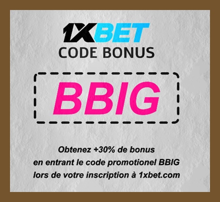 Illustration de 1xbet promo code Portugal en grand