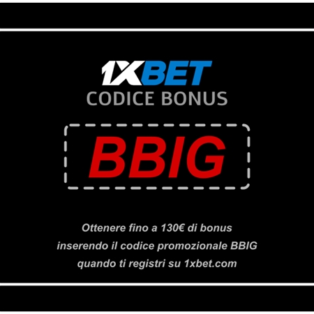 Illustrazione di 1xbet bonus in grande