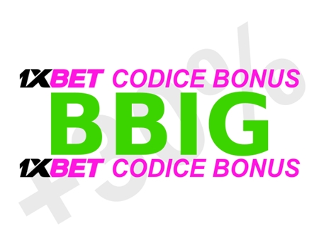 Illustrazione di 1xbet bonus di benvenuto in grande