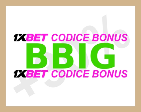 Illustrazione di 1xbet codice bonus 2025 in grande