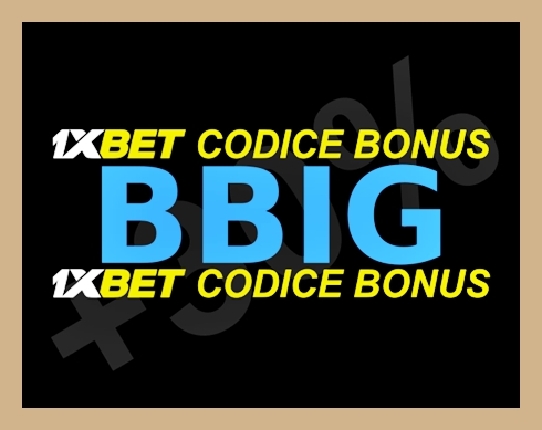 Illustrazione di 1xbet codice bonus in grande