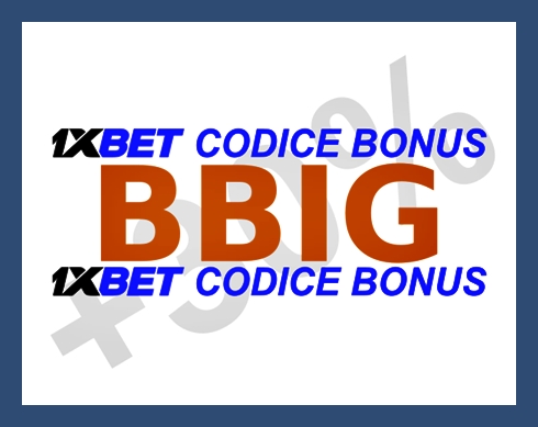 Illustrazione di 1xbet codice promozionale freebet in grande